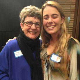 Sue McCollum with Skye Moody A Rainbow Camp Counselor