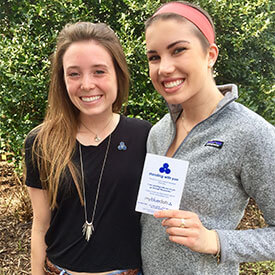 Jackie McNulty and Greta - Best Friends